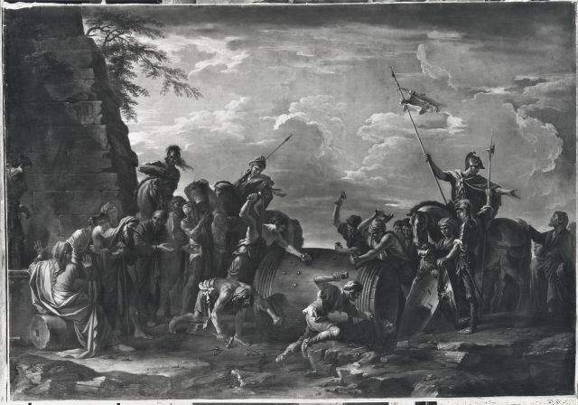 National Gallery of Ireland — Joseph C. Vernet. Death of Regulus — insieme